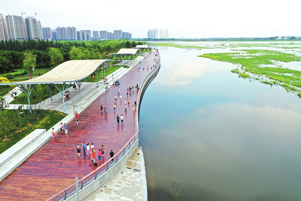 North China's largest urban park to open in Taiyuan